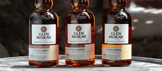 Glen Moray Distillery Edition Cask Whiskies