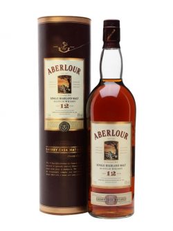 Aberlour 12 Year Old / Sherry Cask / Litre Speyside Whisky |