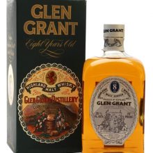 Glen Grant 8 Year Old / Hall & Bramley / Bot.1970s Speyside Whisky |