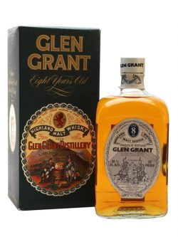 Glen Grant 8 Year Old / Hall & Bramley / Bot.1970s Speyside Whisky |