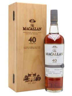 Macallan 40 Year Old / 2017 Release Speyside Single Malt Scotch Whisky |