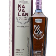 Kavalan Concertmaster Sherry Cask Finish Taiwanese Single Malt Whisky |