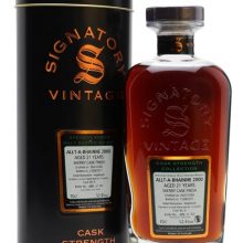 Allt-a-Bhainne 2000 / 21 Year Old / Sherry Cask / Signatory Speyside Whisky |