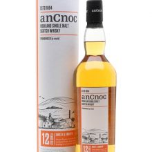 AnCnoc 12 Year Old Highland Single Malt Scotch Whisky |