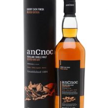 AnCnoc Peated Sherry Highland Single Malt Scotch Whisky |