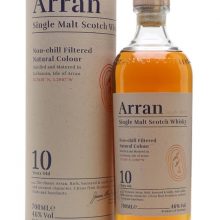 Arran 10 Year Old Island Single Malt Scotch Whisky |