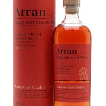 Arran Amarone Cask Finish Island Single Malt Scotch Whisky |