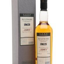Aultmore 1983 / Bot.1997 / Cask Strength / Flora & Fauna Speyside Whisky |