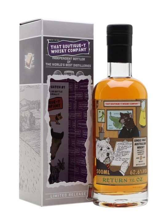 Launceston 5 Year Old / Batch 1 / That Boutique-y Whisky Company Single Whisky |