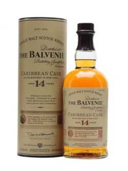 Balvenie 14 Year Old Caribbean Cask Speyside Single Malt Scotch Whisky |