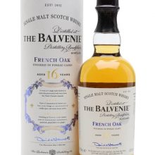 Balvenie 16 Year Old French Oak / Pineau Cask Finish Speyside Whisky |