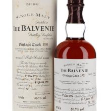 Balvenie 1951 / 45 Year Old / Cask #1236 Speyside Whisky |
