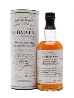 Balvenie 1966 / Over 30 Year Old / Cask #1896 Speyside Whisky |