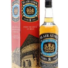 Blair Athol 8 Year Old / Bot.1980s Highland Single Malt Scotch Whisky |