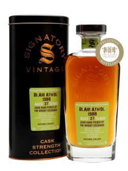 Blair Athol 1988 / 27 Year Old / Signatory / Exclusive to The Whisky Exchange Highland Whisky |
