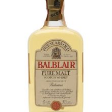 Balblair 5 Year Old / Bot.1980s Highland Single Malt Scotch Whisky |