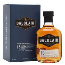 Balblair 15 Year Old Highland Single Malt Scotch Whisky |