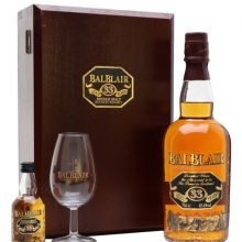 Balblair 33 Year Old Gift Set Highland Single Malt Scotch Whisky |