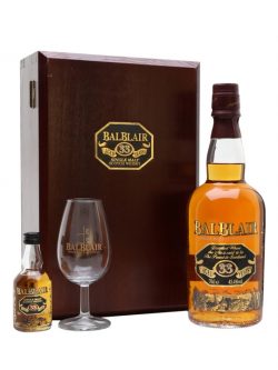 Balblair 33 Year Old Gift Set Highland Single Malt Scotch Whisky |