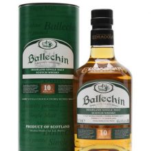 Ballechin 10 Year Old Highland Single Malt Scotch Whisky |