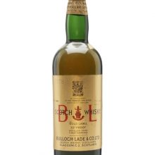 Bulloch Lade's Gold Label / Bot.1950s / Spring Cap Blended Whisky |