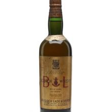 Bulloch Lade's Gold Label / Bot.1950s / Spring Cap Blended Whisky |
