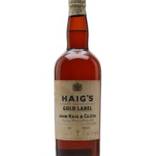 Haig Gold Label / Bot.1960s / Spring Cap Blended Scotch Whisky |