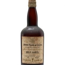 Haig's Gold Label / Cork Stopper / Bot.1940s (GEORGE VI) Blended Whisky |