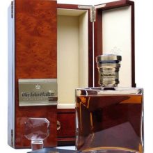 The John Walker / Baccarat Crystal Decanter Blended Scotch Whisky |
