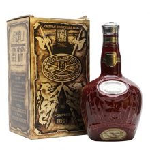 Royal Salute 21 Year Old / Red Spode Decanter / Bot. 1970s Blended Whisky |