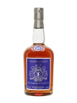 Seagram 25 Year Old Club Blended Scotch Whisky |