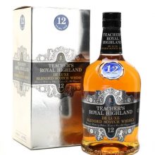 Teacher's Royal Highland 12 Year Old / Bot.1980s Blended Scotch Whisky |