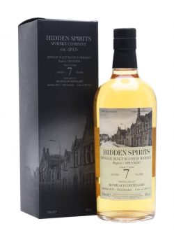 Benriach 2015 / 7 Year Old / Hidden Spirits Speyside Whisky |