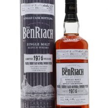 Benriach 1976 / 37 Year Old / Peated / Bourbon Finish Cask #5463 Speyside Whisky |