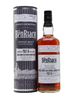 Benriach 1976 / 37 Year Old / Peated / Bourbon Finish Cask #5463 Speyside Whisky |
