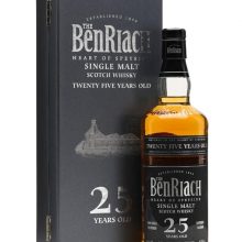 Benriach 25 Year Old Speyside Single Malt Scotch Whisky |