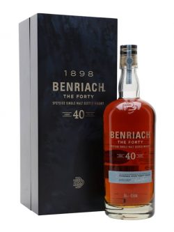 Benriach The Forty 40 Year Old Speyside Single Malt Scotch Whisky |