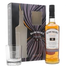 Bowmore 9 Year Old / Glass Set Islay Single Malt Scotch Whisky |
