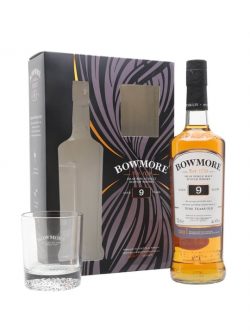 Bowmore 9 Year Old / Glass Set Islay Single Malt Scotch Whisky |