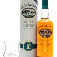 Bowmore 10 Year Old + Glass / Bot.1980s Islay Whisky |