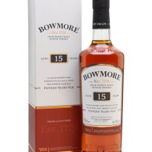 Bowmore 15 Year Old Islay Single Malt Scotch Whisky |