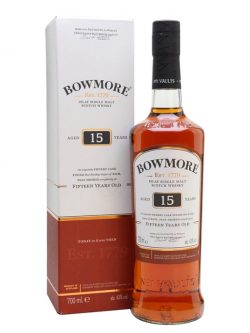 Bowmore 15 Year Old Islay Single Malt Scotch Whisky |