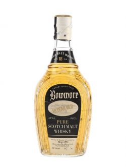 Bowmore 18 Year Old / Sherriff's / Bot.1960s Islay Whisky |