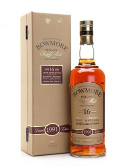Bowmore 1991 / 16 Year Old / Port Matured Islay Whisky |