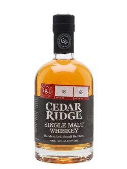 Cedar Ridge Single Malt American Single Malt Whiskey |