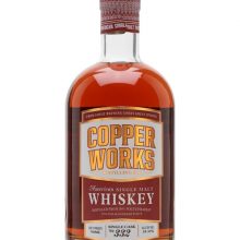 Copperworks Cask 332 Single Malt Whisky American Single Malt Whiskey |