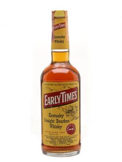 Early Times 4 Year Old / Bot.1970s Kentucky Straight Bourbon Whiskey |