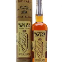 E. H. Taylor Single Barrel Kentucky Straight Bourbon Whiskey |
