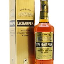 I W Harper Gold Label / Bot.1980s Kentucky Straight Bourbon Whiskey |