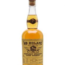MB Roland Straight Corn Whiskey Kentucky Straight Corn Whiskey |